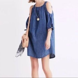 LAST CHANCE!!! Madewell cold shoulder dress. L.